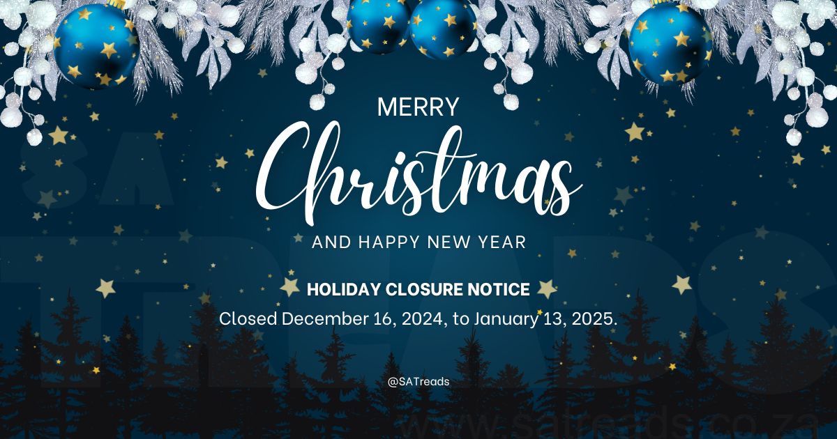 SA Treads – Holiday Closure Notice